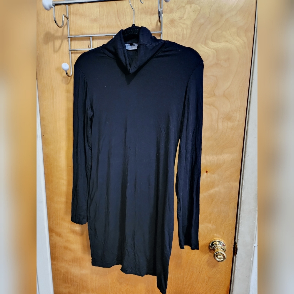 Lulu's Black Long Sleeve Bodycon Dress